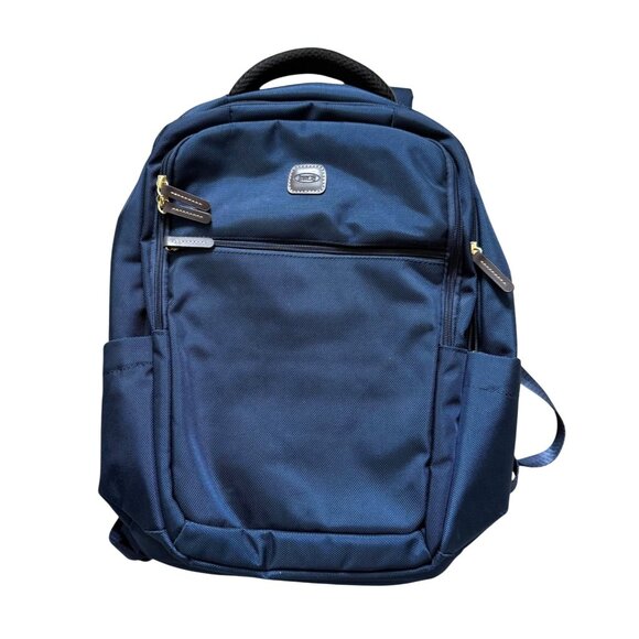 Brics Siena Backpack Bag Women's Navy Blue Workwear Outdoor Going Out